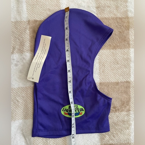 NWT Vintage Kids Buzz Lightyear Purple Balaclava Face Cover Costume - Picture 7 of 8